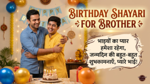 Happy Birthday Wishes for Brother