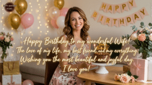 Happy Birthday Wishes Wife