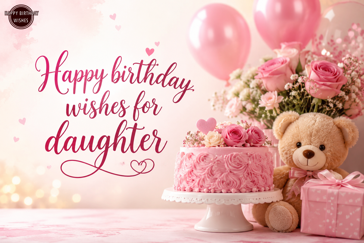 Happy Birthday Wishes for Daughter
