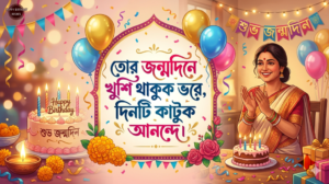 Happy Birthday Wishes Bangla