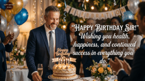 Happy Birthday Wishes in English