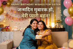Happy Birthday Wishes for Sister
