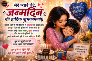 Happy Birthday Wishes for Son