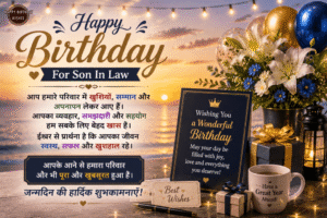 Happy Birthday Wishes for Son
