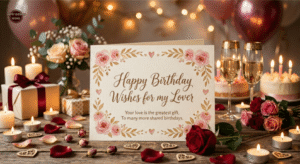 Happy Birthday Wishes for lover
