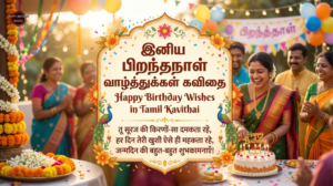 Happy Birthday Wishes in Tamil