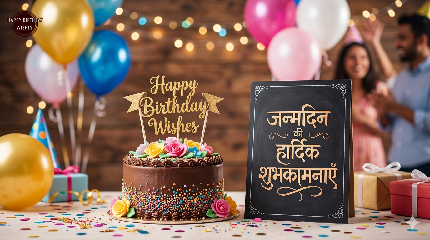 Happy Birthday Wishes in hindi