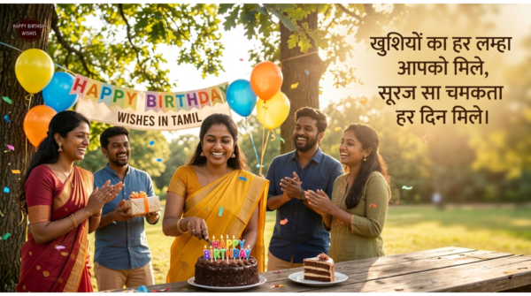 Happy Birthday Wishes in Tamil