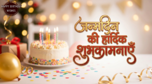 Happy Birthday Wishes in Hindi 
