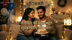 Happy Birthday Wishes in Hindi 