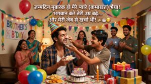 Funny Birthday Wishes in Hindi